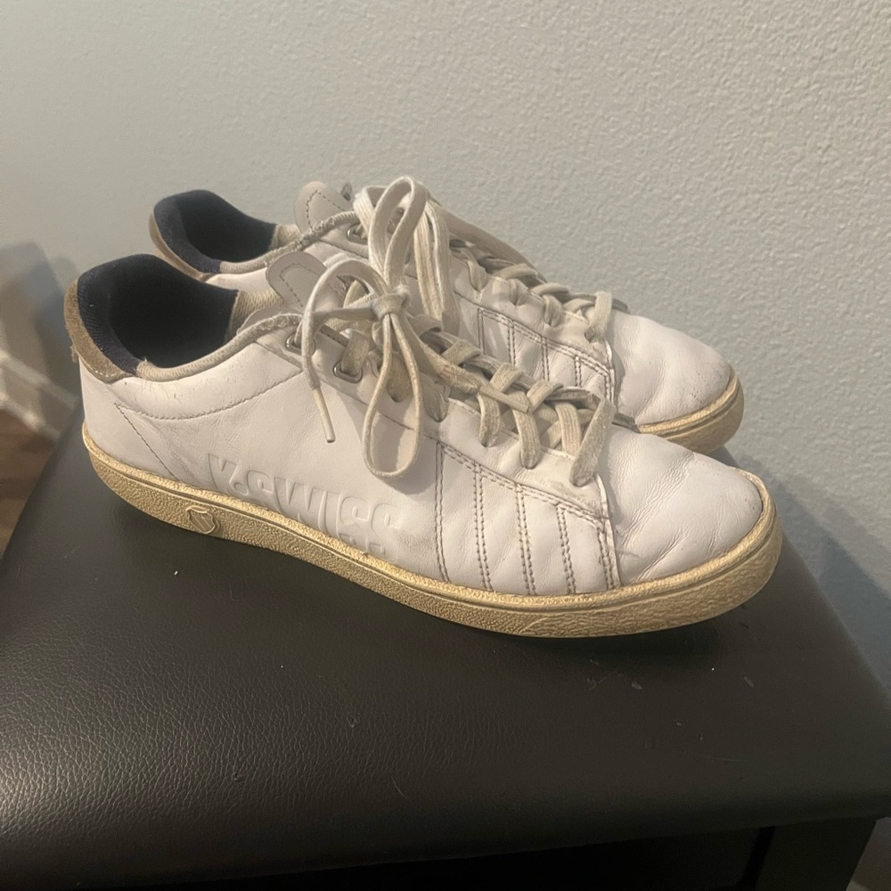 K-Swiss Court 66 White Sneakers